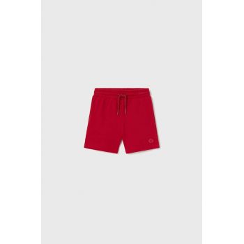 Mayoral pantaloni scurti bebe culoarea rosu