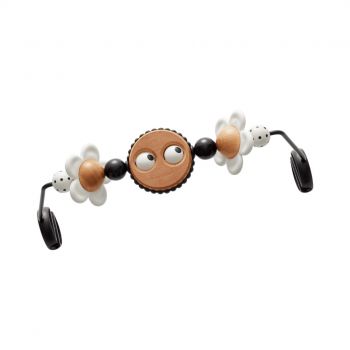 BabyBjorn - Bara de jucarii, Googly eyes Black/White– pentru balansoarele BabyBjorn