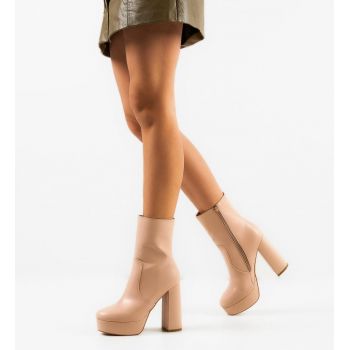 Botine dama Ron Khaki