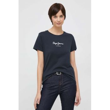 Pepe Jeans tricou din bumbac Wendy culoarea negru