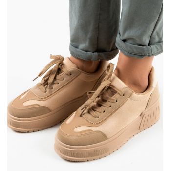 Sneakers dama Sebastian Khaki