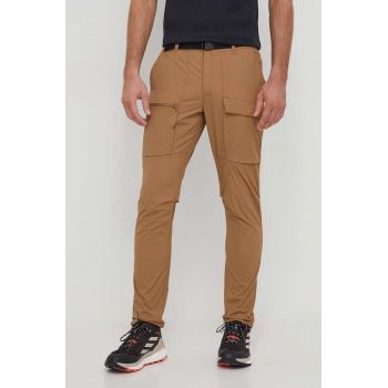 Columbia pantaloni de exterior Maxtrail culoarea maro 1990501 ieftini
