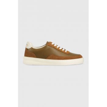 Filling Pieces sneakers din piele Mondo Mix culoarea maro, 46725071268