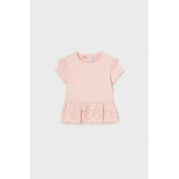 Mayoral tricou bebe culoarea roz