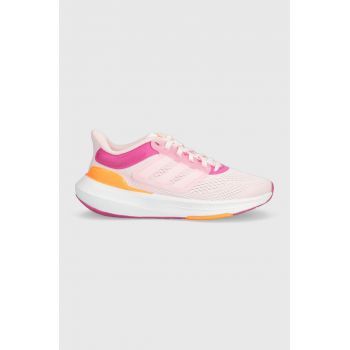adidas sneakers pentru copii ULTRABOUNCE J culoarea roz