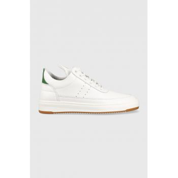 Filling Pieces sneakers din piele Low top Bianco culoarea alb, 10127791926