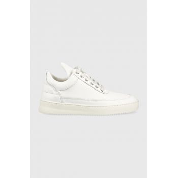 Filling Pieces sneakers din piele Low top Ripple Nappa culoarea alb, 25121721855