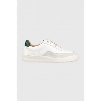 Filling Pieces sneakers din piele Mondo Squash culoarea alb, 46733331901