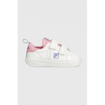 Fila sneakers pentru copii FFK0113 CROSSCOURT 2 NT velcro culoarea alb