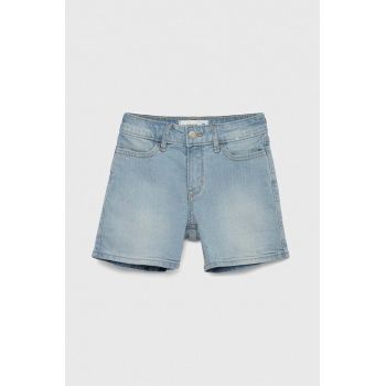 Abercrombie & Fitch pantaloni scurti din denim pentru copii neted