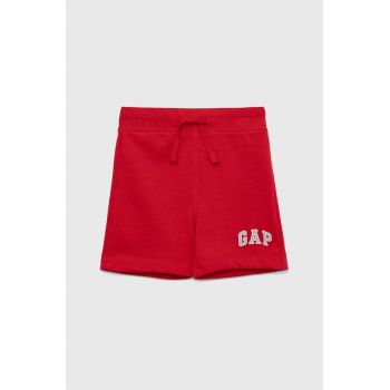GAP pantaloni scurti copii culoarea rosu, talie reglabila de firma originali