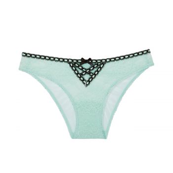 Heritage ribbon slot cheekini panty xs