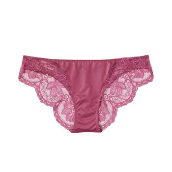 Lace trim cheekini panty xs