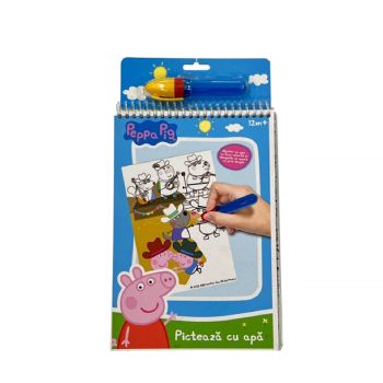 Picteaza cu apa: peppa pig