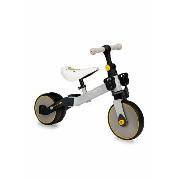 Tricicleta 4 in 1 Momi Loris grey yellow ieftina