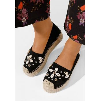 Espadrile dama Andoria negre