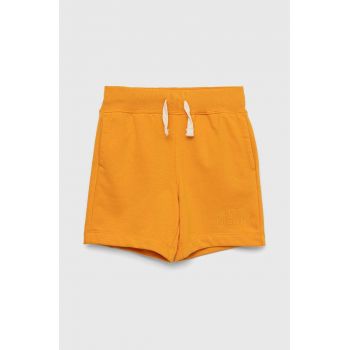 GAP pantaloni scurti copii culoarea portocaliu, talie reglabila