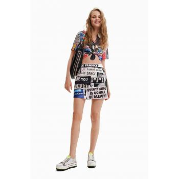 Desigual fusta mini, drept