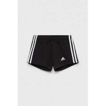 adidas pantaloni scurti copii G 3S culoarea negru, modelator, talie reglabila