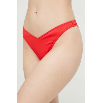 Hollister Co. bikini brazilieni culoarea rosu ieftin