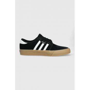 adidas Originals sneakers din piele întoarsă SEELEY XT culoarea negru EG2632