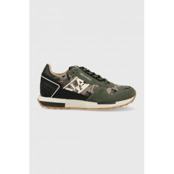 Napapijri sneakers Virtus culoarea verde, NP0A4HLN.FC1 de firma originali