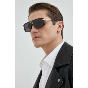 Philipp Plein ochelari de soare barbati, culoarea negru