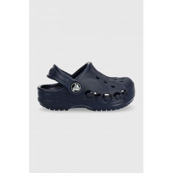 Crocs slapi copii culoarea albastru marin