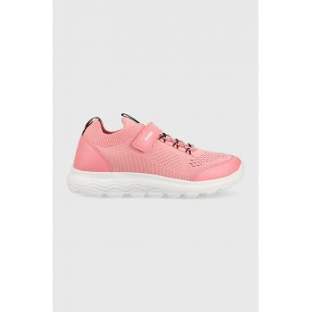 Geox sneakers pentru copii culoarea portocaliu