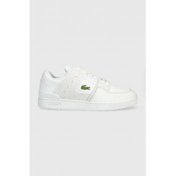 Lacoste sneakers COURT CAGE culoarea alb, 44SMA0095