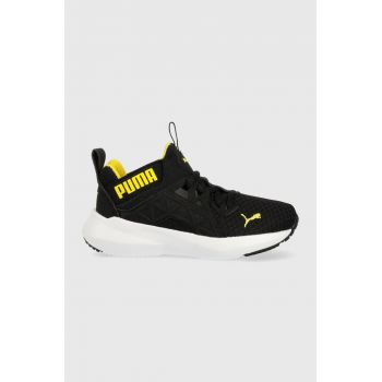 Puma sneakers pentru copii Soft Enzo NXT PS culoarea negru