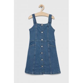 GAP rochie din denim pentru copii mini, evazati