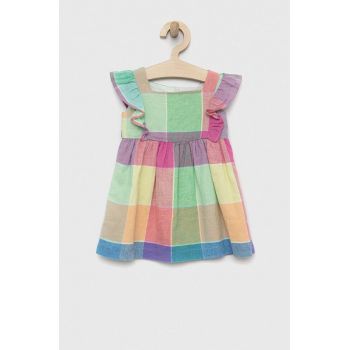 GAP rochie din in pentru copii mini, evazati