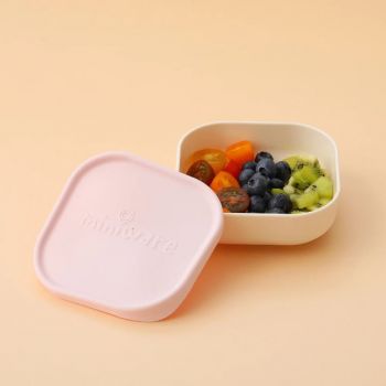 Bol pentru hrana bebelusi Miniware Snack Bowl VanillaCotton Candy