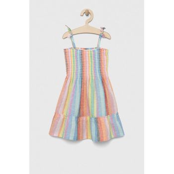 GAP rochie din in pentru copii mini, evazati