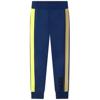 Pantaloni sport cu imprimeu logo