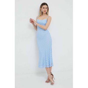 Bardot rochie maxi, mulata