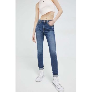 Tommy Jeans jeansi Sylvia femei high waist