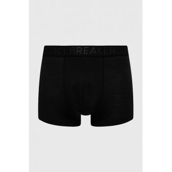 Icebreaker lenjerie functionala Cool-Lite Merino Anatomica culoarea negru