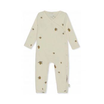 Konges Sløjd salopetă din bumbac pentru bebeluși ONESIE GOTS