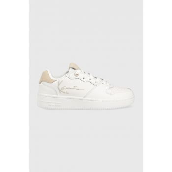 Karl Kani sneakers din piele KK 89 LOW LOGO culoarea alb, 1180919 KKFWW000218