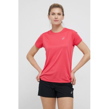 Asics tricou de alergare culoarea roz