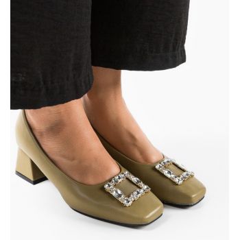 Pantofi dama Blevins Khaki