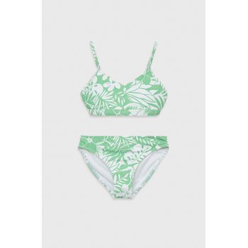 Abercrombie & Fitch costum de baie pentru copii din două piese culoarea verde