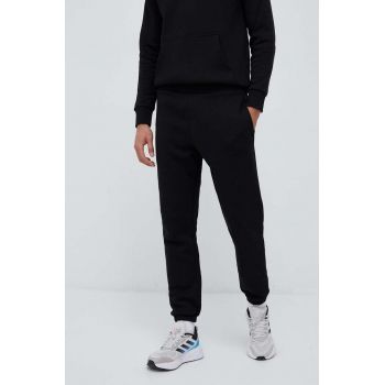 Peak Performance pantaloni de trening culoarea negru, melanj