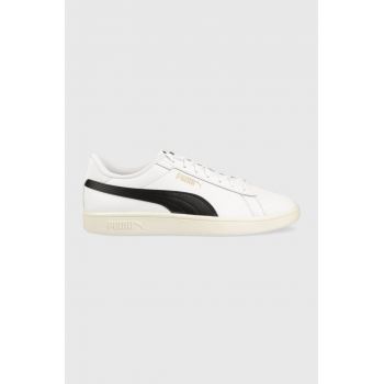 Puma sneakers Smash 3.0 culoarea alb, 390987