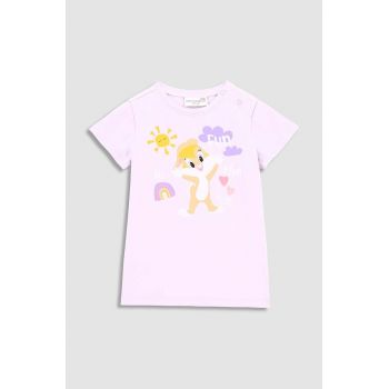 Coccodrillo tricou copii x Looney Tunes culoarea violet