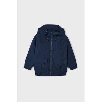 Mayoral windbreaker pentru copii culoarea albastru marin