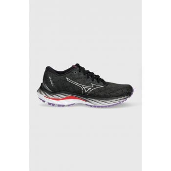 Mizuno pantofi de alergat Wave Inspire 19 culoarea negru