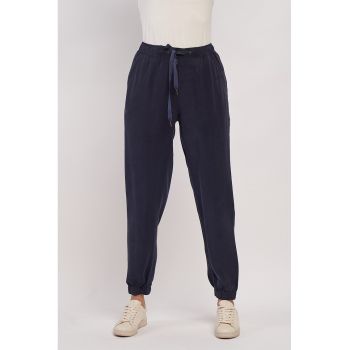 Pantaloni sport conici cu snur